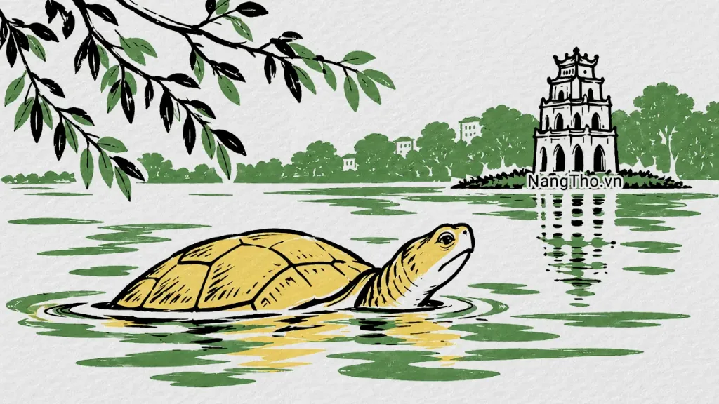 Bài thơ Cụ Rùa Hồ Gươm