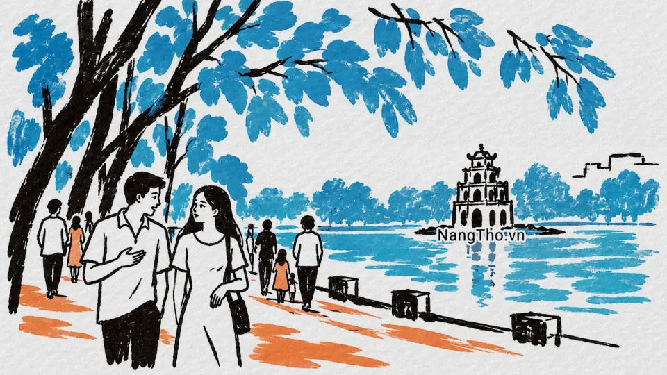 Phố đi bộ Hồ Gươm